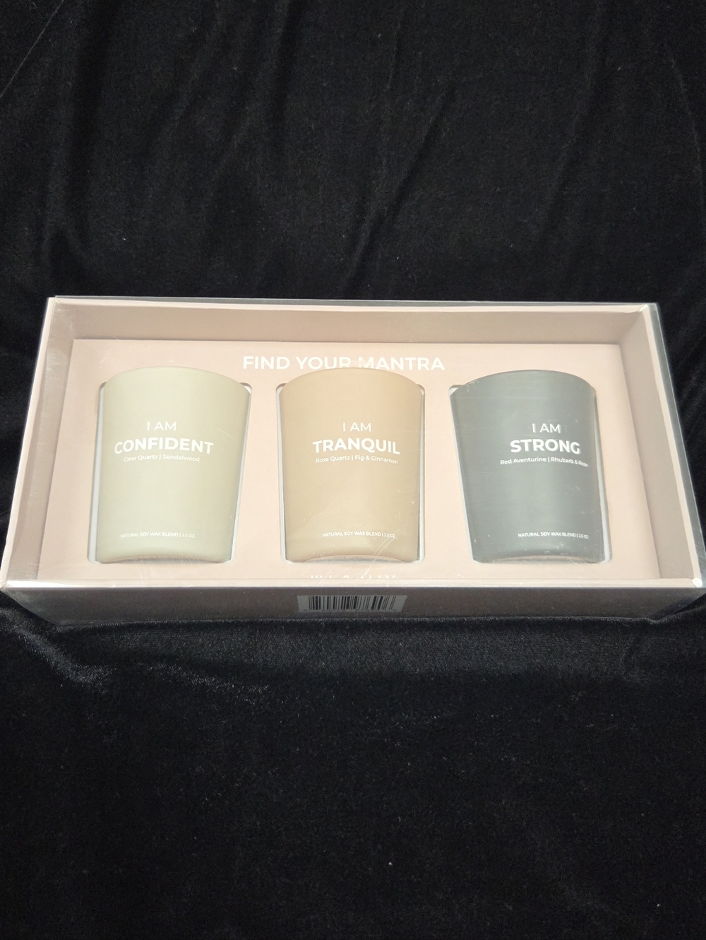 Jill & Ally Find Your Mantra Votive Candle Set